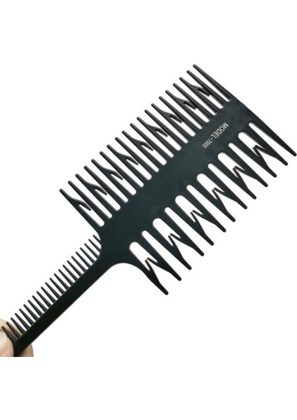 Siyah Profesyonel Saç Tarak Saç Boyama Vurgulamak Saç Fırçası Balık Kılçığı Sıçan Kuyruk Tarak Berber Kuaförlük Tarak Salon Saç Şekillendirici Aracı (Yurt Dışından)