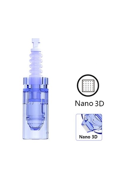 Nano 3D (1 Adet) Dr.pen Dermapen Ekai Orijinal Üretici A6 Derma Kalemi Pmu&mts Iğne Kartuşları 1 3 5 7 9 12 24 36 42 Pin Nano Drpen A6 Için (Yurt Dışından)