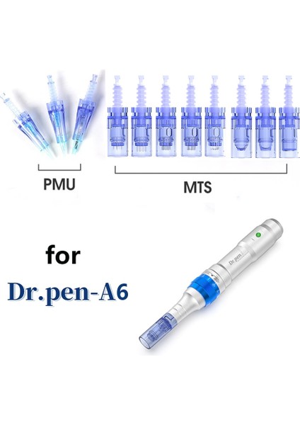Nano 3D (1 Adet) Dr.pen Dermapen Ekai Orijinal Üretici A6 Derma Kalemi Pmu&mts Iğne Kartuşları 1 3 5 7 9 12 24 36 42 Pin Nano Drpen A6 Için (Yurt Dışından)