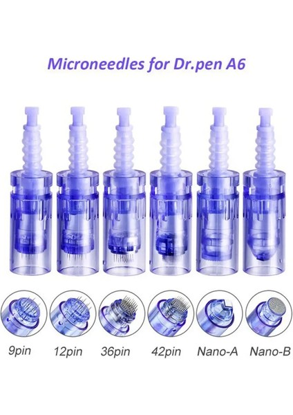 5d Dr Pen Ultima A6 Kartuşu 30 Adet Cilt Bakım Kalemi Dövme Iğnesi Otomatik Microneedle Süngü 9 12 24 36 Pin Nano Kartuş (Yurt Dışından) modelleri