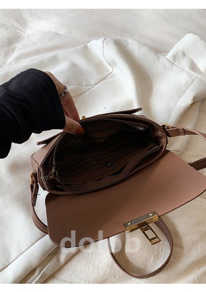 Kadınlar Için Üst Düzey Retro Küçük Çanta, Bu Yılın Popüler Maillard Yeni Çok Yönlü Çapraz Çanta, Tek Omuz Koltuk Altı Küçük Kare Çanta (Yurt Dışından) modelleri