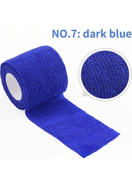 No.7 2.5cmx4.5m Spor Bandaj Elastik Elastoplast Kendinden Yapışkanlı Bant Bilek Korumak Avuç Içi Parmak Kol Omuz Diz Ayak Bileği Evcil Hayvanlar Bacak Dövme Güvenliği (Yurt Dışından) fiyatları