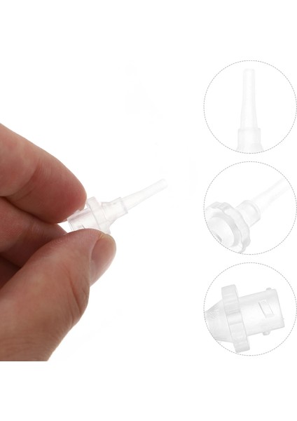 Gösterildiği Gibi 10 Adet Kulak Temizleme Memesi Tek Kullanımlık Ipuçları Yağmurlama Kafası Aracı Kamera Kullanışlı Yıkama Pvc Aksesuarları (Yurt Dışından)