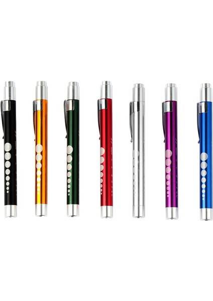 Mor LED Tıbbi Cep Ilk Yardım Penlight Torch Göz Burun Diş El Feneri Otoskop Kulak Balmumu Işık Endoskop Doktor Doktor Için (Yurt Dışından)