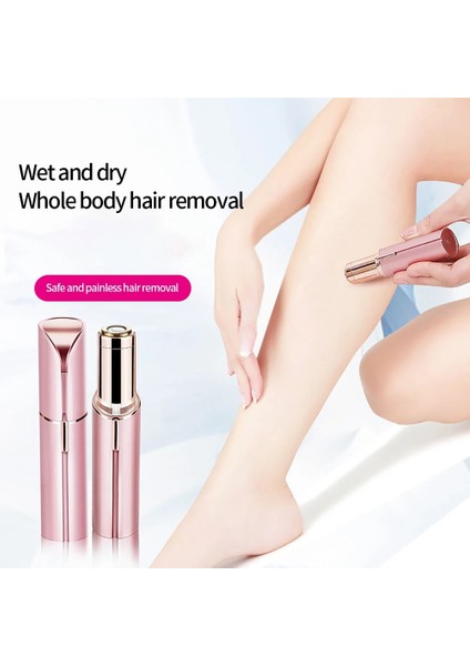 2 Adet Kesici Kafalar USB Şarj Edilebilir Elektrikli Epilasyon Ruj Şekli Kadın Yüz Epilatör Sökücü Ağrısız Güvenlik Kadın Tam Vücut Saç Tıraş Makinesi (Yurt Dışından) fiyatları