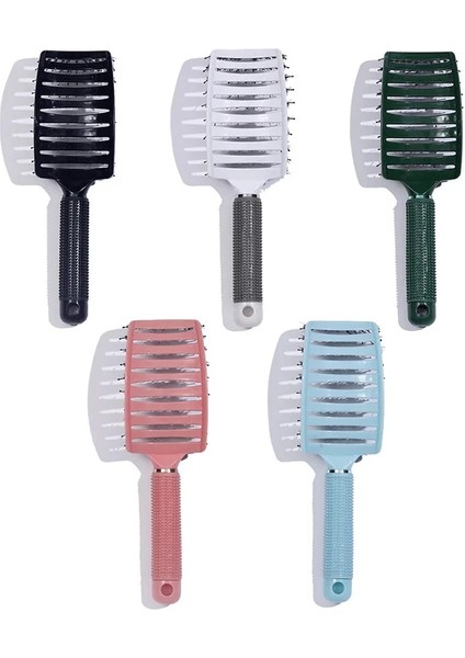 Yeşil Kıl Pro Kadın Saç Derisi Masaj Tarak Kıl ve Naylon Saç Fırçası Islak Kıvırcık Detangle Saç Fırçası Salon Kuaförlük Şekillendirici Araçları (Yurt Dışından) modelleri