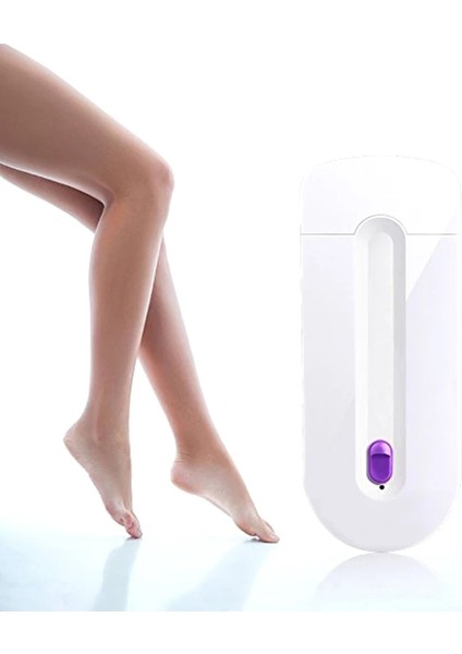 Beyaz Abd Plug Profesyonel Ağrısız Epilasyon Kiti Lazer Dokunmatik Epilatör USB Şarj Edilebilir Kadın Vücut Yüz Bacak Bikini El Tıraş Makinesi Saç Çıkarıcı (Yurt Dışından) indirimleri