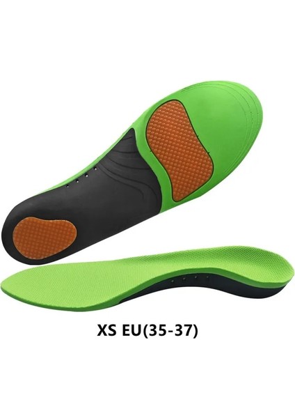 Xs Ortez Jel Pedi Yüksek Kemer Desteği Tabanlık 3D Kemer Desteği Düz Ayak Kadınlar/erkekler Için Kabartma Ayak Ağrısı Ortopedik Masaj Tabanlık (Yurt Dışından)