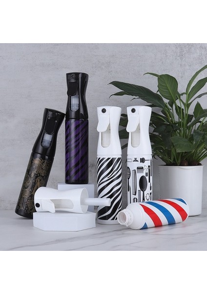 Beyaz Şeffaf 300 ml Kuaförlük Uzun Sprey Boş Doldurulabilir Sis Şişesi Salon Kuaför Saç Araçları Su Püskürtücü Güzellik Yeni Moda (Yurt Dışından)
