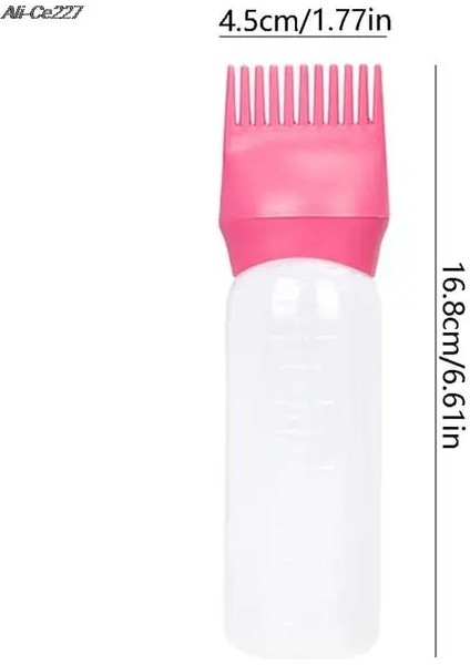 Resim Olarak Saç Boyası Aplikatör Boyama Şampuan Şişesi Yağ Tarak Saç Boyası Şişesi Aplikatör Araçları Şekillendirici Aracı Saç Boyama Fırçası Şişeleri (Yurt Dışından)