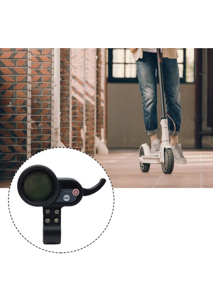 Jp Elektrikli Scooter Aksesuarları Için 36-60V Kontrol Paneli Metre Ayarlanabilir Gerilim (Düz Kafa) (Yurt Dışından)