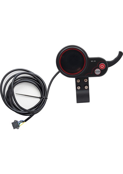 Qs-S4 LCD Ekran Ölçer 36V 48V Elektrikli Scooter Pano Uart Protokolü Elektrikli Scooter Aksesuarları Için (Sm 5pın) (Yurt Dışından)