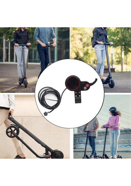 Qs-S4 LCD Ekran Ölçer 36V 48V Elektrikli Scooter Pano Uart Protokolü Elektrikli Scooter Aksesuarları Için (Sm 5pın) (Yurt Dışından) fırsatları