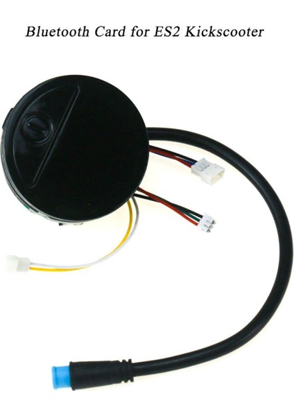 Ninebot Için Es1 Es2 Es3 Es4 Elektrikli Scooter Kurulu Bluetooth Dashboard Dashboard Yedek Scooter Parçaları Siyah (Yurt Dışından)