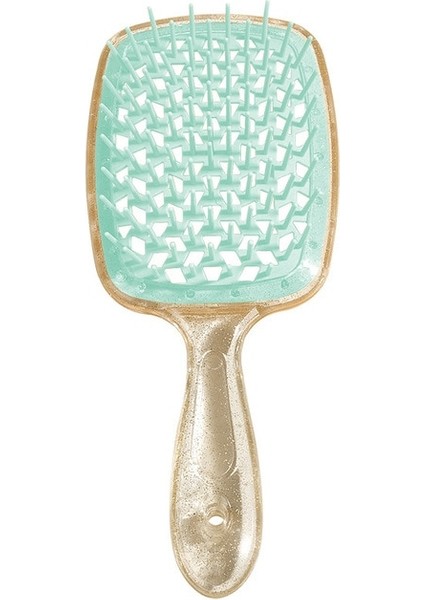 Yeşil Dolaşıklık Önleyici Antistatik Saç Fırçası Saç Tarak Saç Şekillendirici Aracı 1 Adet Geniş Diş Hava Yastığı Tarak Profesyonel Salon Saç Şekillendirici Aracı (Yurt Dışından)