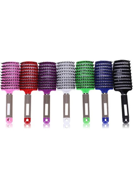 Kırmızı Tarak Moda Kadın Saç Tarak Saç Derisi Masaj Tarak Kıl Saç Fırçası Islak Kıvırcık Detangle Saç Fırçası Salon Kuaförlük Şekillendirici Araçları (Yurt Dışından) fırsatları