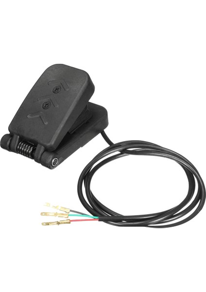 Ayak Hızlanma Pedalı Gaz Hız Kontrol Pedalı Kiti Elektrikli Araba Scooter Tekne Mini Bisiklet Için Yedek (Yurt Dışından)