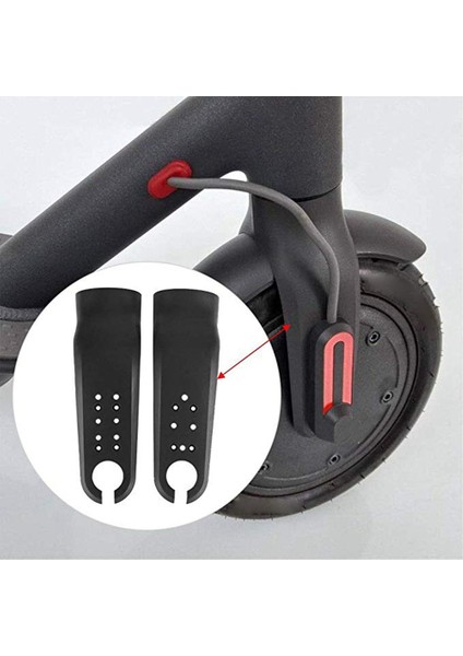 Ön Tekerlek Braketi Çatal Xiaomi Pro 2 M365 1s Elektrikli Scooter Alüminyum Alaşımlı ve Kabuk Kapak Yedek Parçalar (Yurt Dışından)