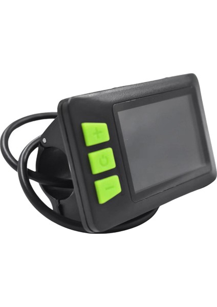 P3C LCD Ekran Kontrol Paneli Renkli Ekran 24V 36V 48V 60V Elektrikli Bisiklet Ölçer Elektrikli Scooter Için (5pın) (Yurt Dışından)
