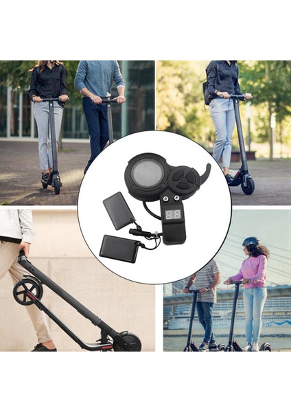 Elektrikli Scooter LCD Ekran 36V-60V Hızlandırıcı Gaz Kelebeği Nfc Kartı Vsett 8 8+ 9 9+ Sıfır 8 9 10 8x 10X Z8 Pro (Yurt Dışından) modelleri