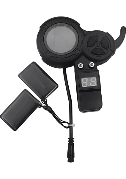 Elektrikli Scooter LCD Ekran 36V-60V Hızlandırıcı Gaz Kelebeği Nfc Kartı Vsett 8 8+ 9 9+ Sıfır 8 9 10 8x 10X Z8 Pro (Yurt Dışından) fırsatları