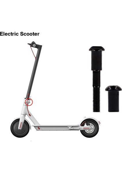 Scooter Araçları Evrensel Sabit Cıvata Vidası, M365 Pro Elektrikli Scooter Aksesuarlarını Değiştirmek Için Scooter Sabitleme Krank Cıvatası. (Yurt Dışından)