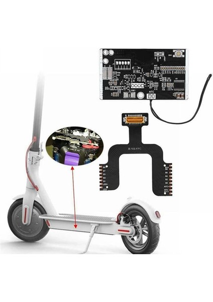 Scooter Bms 36V 15A M365 Modülü Bluetooth Iletişim Pil Koruma Levhası Için Xiaomi 1s Scooter Pil (Yurt Dışından)