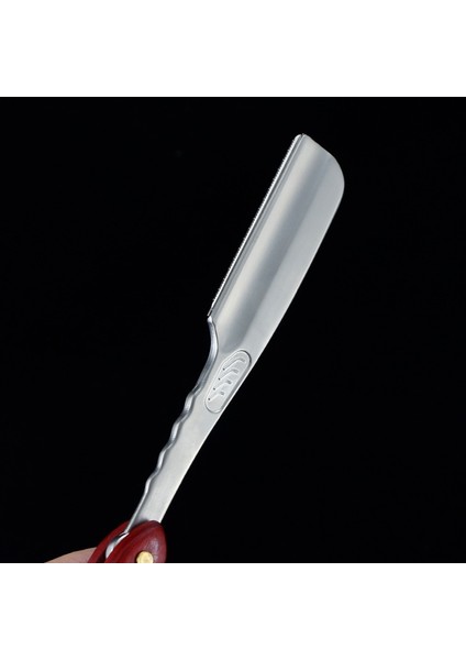 15 Bıçak Renk Ahşap Saplı Çinko Alaşım Tüy Katlanır Jilet Tıraş Makinesi Tutucu Manuel Sakal Saç Kesimi Jilet Erkekler Için G0718 (Yurt Dışından) indirimleri