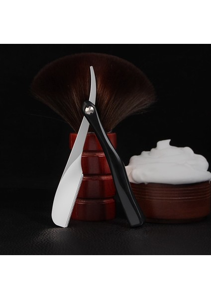 Siyah Erkek Retro Güvenlik Jilet Çinko Alaşım Berber Jileti Sakal Aksesuarları Kuaförlük Tıraş Bıçağı Sakal Onarım Kaşları Epilasyon (Yurt Dışından) modelleri