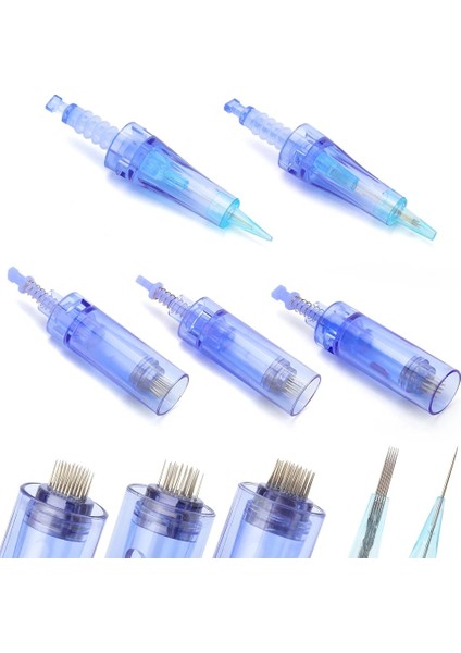 Nano Yuvarlak Pın 10 Adet Elektrikli Derma Kalem A1 Dr Kalem Iğneler Süngü 9/12/ 36 Pins/nano Kartuş Otomatik Mikro Iğneleme Ipuçları Mts Meso (Yurt Dışından) fırsatları