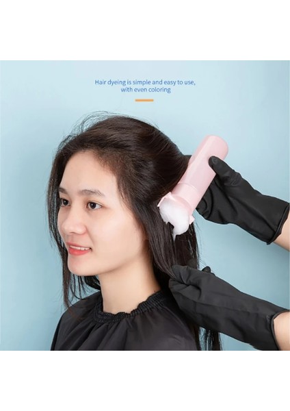 Beyaz Üç 180 ml Saç Boyası Doldurulabilir Şişe Aplikatör Tarak Çok Renkli Plastik Dağıtım Salon Yağı Saç Boyama Kuaförlük Şekillendirici (Yurt Dışından)