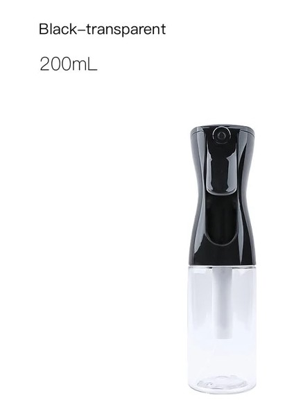 B-T 200ML 200/300ML Güzellik Salonu Su Sisi Püskürtücü Doldurulabilir Boş Şişe Kuaförlük Sprey Şişesi Yüksek Basınçlı Sulama Kovası Saç Aracı (Yurt Dışından)