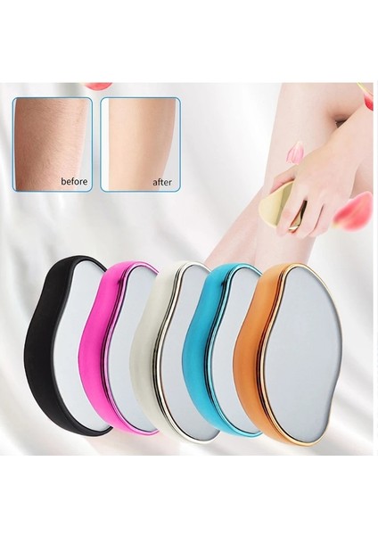 C Kristal Saç Silgi Fiziksel Ağrısız Kolay Temizlik Yeniden Kullanılabilir Saç Çıkarıcı Vücut Güzelliği Epilasyon Makyaj Fırçaları Epilatörler (Yurt Dışından) indirimleri