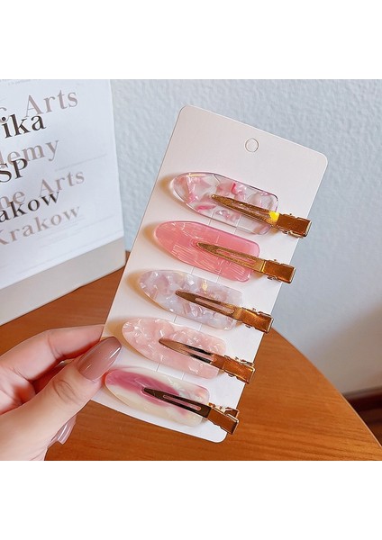 3 Adet No.9 2/3/4 Adet Basit Sakura Pembe Dikişsiz Saç Tokası Kadın Asetat Levha Hiçbir Viraj Patlama Klip Ördek Gagası Klip Tokalar Saç Şekillendirici Aracı (Yurt Dışından) indirimleri