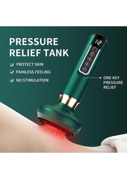 12 Seviye Vücut Masaj Aleti - Yeşil ( Yurt Dışından ) modelleri