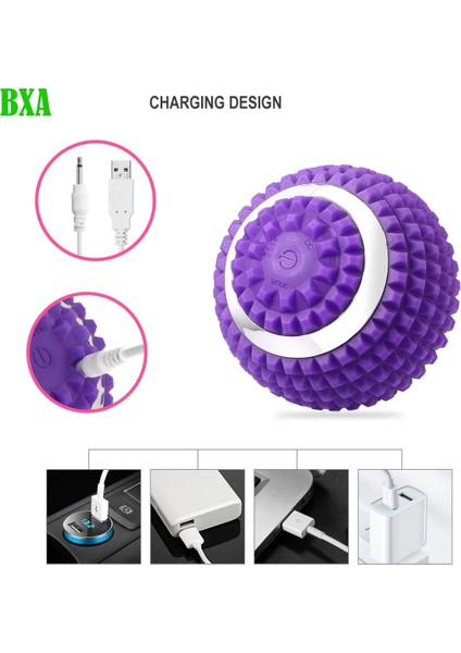Stil 2 Yoga Elektrikli Titreşimli Masaj Topu 4 Hız Spor Fitness Ayak Ağrısı Giderici Plantar Tesisleri Rahatlatıcı Spor Salonu Ev Eğitimi Masaj (Yurt Dışından) fırsatları