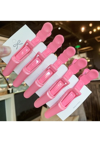 No.2 5 Adet 5 Adet/takım Kuaförlük Kelepçeleri Pençeleri Timsah Klipler Renkli Saç Klipleri Berberler Salon Kadınlar Için Şekillendirici Moda Saç Aksesuarları (Yurt Dışından)
