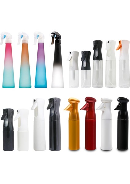 KIRMIZI-280 ml Sürekli Sprey Kuaförlük Sprey Şişesi Salon Berber Moda Saç Şişe Saç Araçları Su Püskürtücü Güzellik Bakımı Çoklu Türleri (Yurt Dışından)