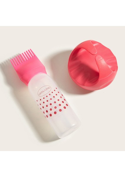 Şişe B 120 ml Saç Boyası Şampuan Şişesi Aplikatör Boyama Boyama Fırçası Saç Temizleme (Yurt Dışından)