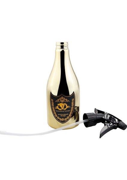 Altın 550 ml Abs Saç Spreyi Şişesi Salon Su Püskürtme Şişesi Saç Kuaförlük Ince Sis Profesyonel Kuaför Berber Aksesuarları (Yurt Dışından)