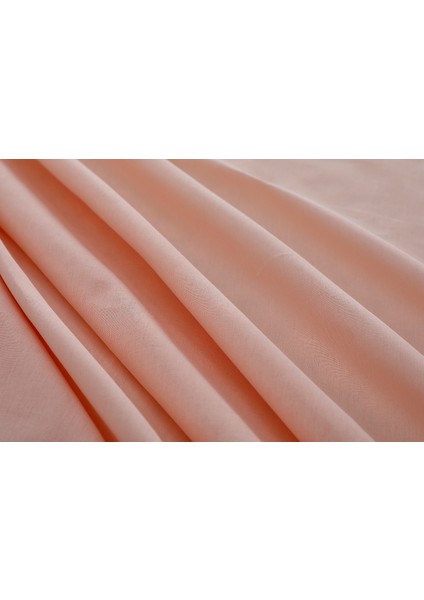 Colourful Fitted Çarşaf Tek King Size - Somon