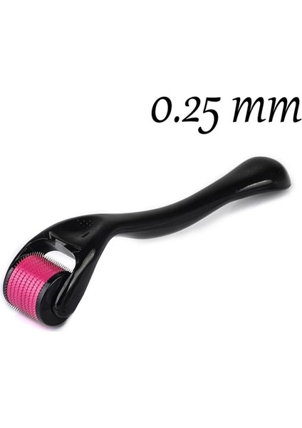 Siyah 0.25MM Darsonval 540 Derma Silindiri Saf Mikro Iğneleme 0.2/0.25/0.3mm Iğneler Uzunluk Titanyum Dermoroller Yüz Için Mikroniddle Silindir (Yurt Dışından) fiyatları