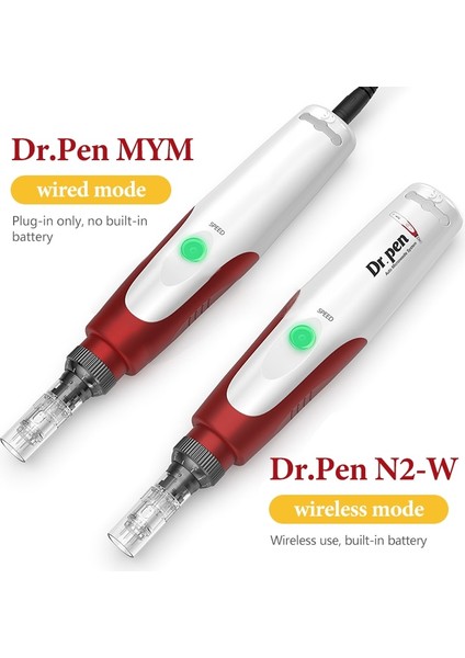 N2-C-Eu Tak 12PIN Dr.pen N2-C Mikro Iğne Kalemi 12 Kartuşlu Nano Kablosuz Cilt Bakım Seti Cilt Kalemi Mikro Iğne Kalemi Cilt Gençleştirme Makinesi (Yurt Dışından) indirimleri