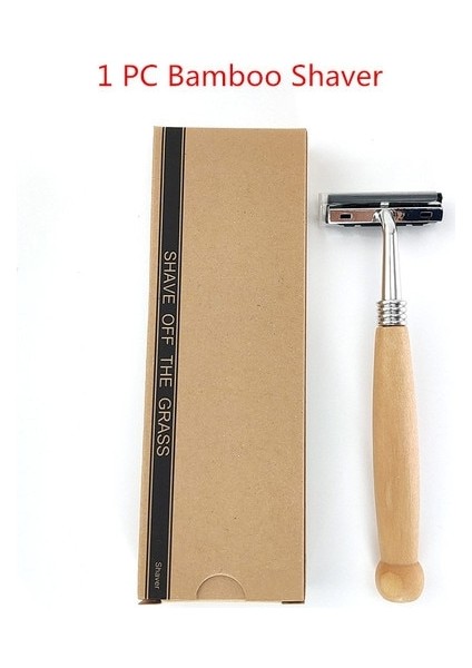 1 Adet Ahşap Jilet Çevre Dostu Yeniden Kullanılabilir Ahşap Jilet Tek Kullanımlık Olmayan Paslanmaz Çelik Jilet Değiştirilebilir Jilet Kafası Retro Sakal Bıçağı Erkekler Tıraş (Yurt Dışından) fiyatları