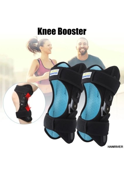 2 Adet Yükseltilmiş Üç Hızlı Ayarlanabilir Diz Eklemi Patella Sabit Destek Açık Yardımcı Diz Güçlendirici (Yurt Dışından) modelleri