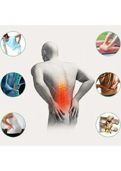 Style-12 Tcare Taşınabilir Şişme Bel Desteği Masaj Yastıkları - Sırt Ağrısının Giderilmesi Için Ortopedik Tasarım - Bel Desteği Yastığı Unisex (Yurt Dışından) modelleri