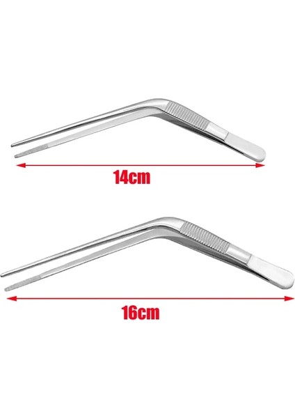 14 cm Tıbbi Troeltsch Wilde Kulak Giyinme Forseps Balmumu Kulak Toplayıcı Kaldırma Açılı Kelepçe Klip Burun Kavisli Kulak Kiri Klip Sökücü Cımbız (Yurt Dışından)