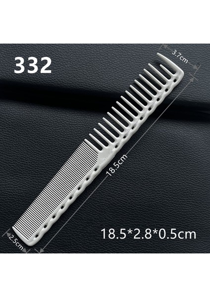 332 - Siyah 332 333 337 338 Saç Kesme Tarağı Kuaförlük Taraklar Kuaför Profesyonel Uzun Saç Seyrek Diş Salon Şekillendirici Araçları Y0927 (Yurt Dışından) modelleri