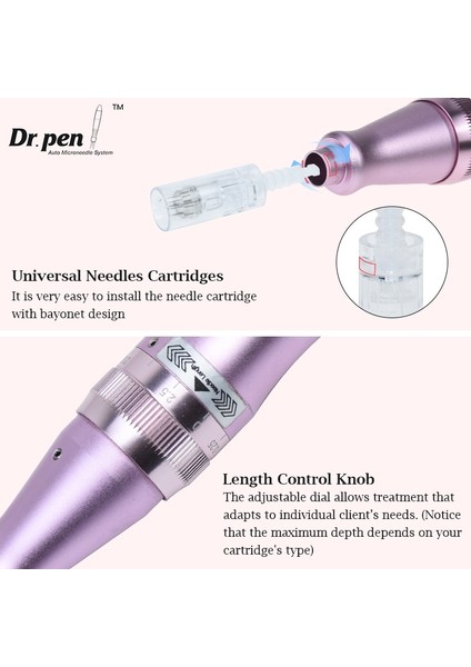 20 Adet 3D Dr. Pen Ultima M7 Elektrikli Profesyonel Derma Kalemi 12 Adet Nanoiğneli Dövme Makinesi Mezoterapi Cilt Bakımı Aracı Spa Bakımı Için (Yurt Dışından)