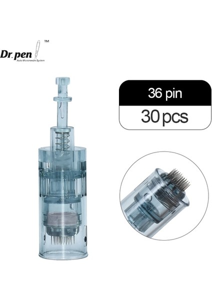 30 Adet 36 Pin Dr Kalem M8 Derma Mikro Iğneleme Kartuşları Iğneler 30 Adet 11 Pin 16 Pin 24 Pin 36 Pin 42 Pin Yuvarlak Nano 3D 5d Nano Yedek (Yurt Dışından)